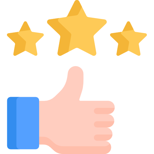 rating thumb up icon